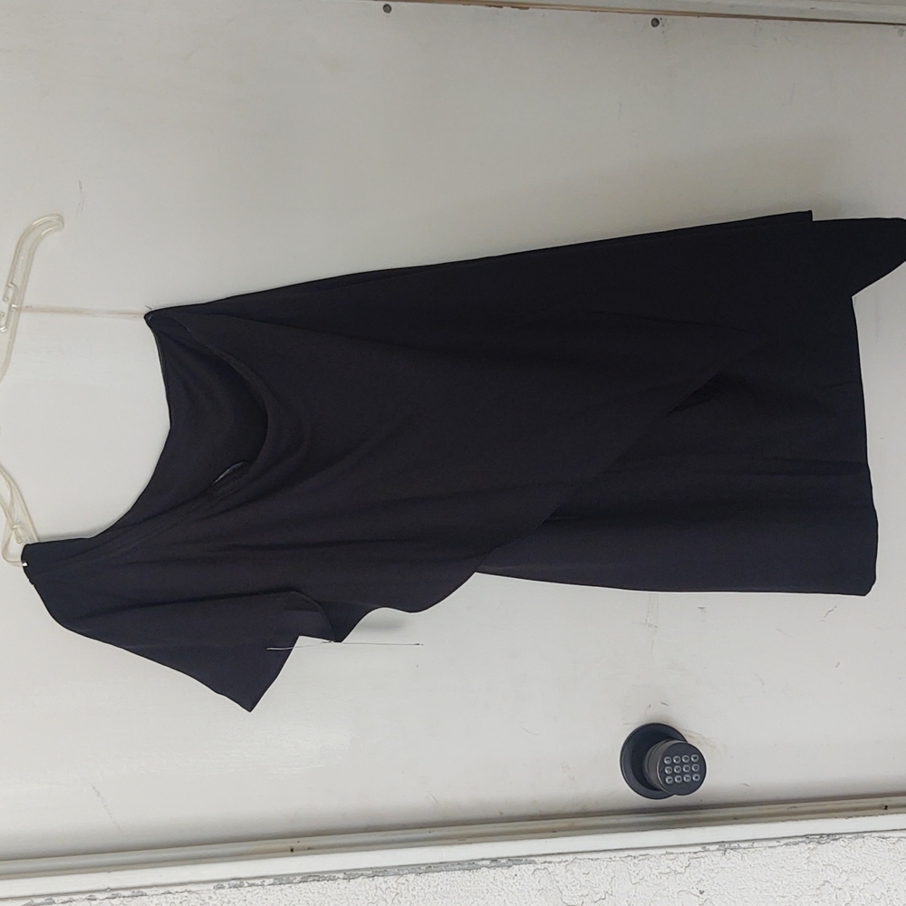 New Black one shoulder party dress
